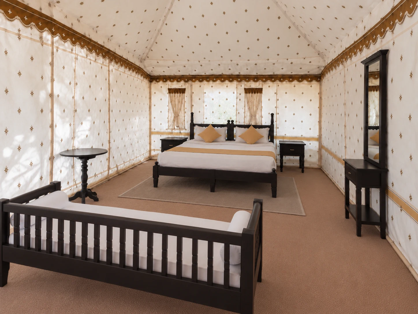 A second angle of the planned bedroom